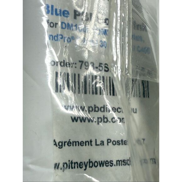 Pitney Bowes  Blue PBI Ink-DM100/200/ C200/300/C300/400 35 ml - Picture 8 of 10